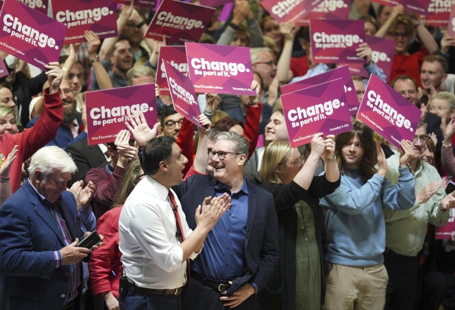 Bầu cử Anh: Đảng Lao động thắng lớn, ông Keir Starmer hứa hẹn “đổi mới quốc gia”- Ảnh 1.